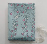 Bellflower patterned Fabric made in Korea by Half Yard