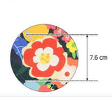 フラワーランド 韓国製 花柄生地 半ヤード