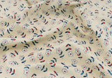 Petite Flower Floral patterned Fabric made in Korea by the Half Yard