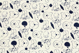 Winnie the Pooh Tigger Cotton Fabric printed in Korea by the Half Yard