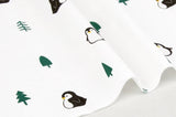 Cute Penguin Fabric made in Korea by the Half Yard