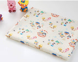 Penguin Pororo, Crong, Eddy, Loopy, Petty Korean Anime Character Fabric made in Korea by the Half Yard