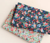 Flowers Floral patterned Fabric made in Korea by Half Yard