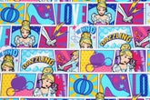 Disney Princess Cinderella Fabric printed in Korea by the Half Yard