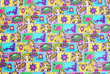 Disney Princess Rapunzel Fabric printed in Korea by the Half Yard