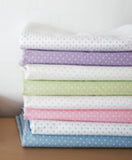 1 毫米圓點布料 8 色棉布料,韓國依碼生產