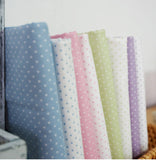 1 毫米圓點布料 8 色棉布料,韓國依碼生產