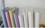 1 毫米圓點布料 8 色棉布料,韓國依碼生產