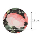 Rose Floral patterned Fabric, Flowers Fabric made in Korea by the Half Yard