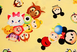 Tsum Tsum Characters Oxford Fabric made in Japan by the Half Yard