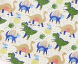 韓国製の恐竜柄生地(半ヤード単位)