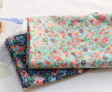 Flowers Floral patterned Fabric made in Korea by Half Yard