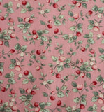 草莓圖案布料,花朵布料,韓國製造,Half Yard