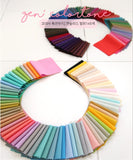 145色の無地生地 韓国製 コーマ綿 ヤード単位