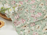 韓国製 花柄 バラ柄 生地 半ヤード