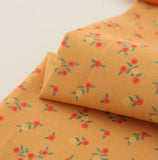 Mini Orange Fabric made in Korea by the Half Yard