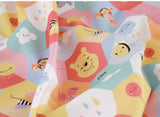 韓国製のくまのプーさんキャラクター生地(半ヤード単位)