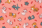 ディズニーマリーキャッツオックスフォード生地(半ヤード単位)日本製