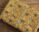 Poppy Flower Floral patterned Fabric made in Korea by the Half Yard