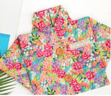 韓国製花柄生地(半ヤード単位)