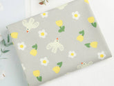 Bird Flower Patterned Fabric made in Korea by Half Yard