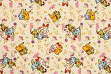 Pocket Monster Pokemon Pikachu Character Fabric made in Korea by the Half Yard