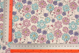 Disney Aristocats Marie Floral Cotton Antibiosis Fabric printed in Korea by the Half Yard