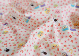 Penguin Pororo, Crong, Eddy, Loopy, Petty Korean Anime Character Fabric made in Korea by the Half Yard