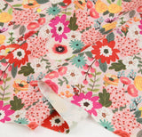 韓国製花柄生地(半ヤード単位)