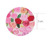 かわいいピンクの花柄生地、かわいい、縫製、韓国製キルト ハーフヤード