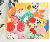 Fruits Patterned Fabric made in Korea by the Half Yard