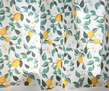 Lemon Tree Fabric made in Korea by the Half Yard 45 X 140cm 18" X 55", Cotton Linen Fabric