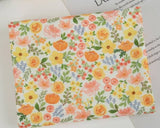 櫻草花圖案布料,可愛,縫紉,韓國製造被子半碼