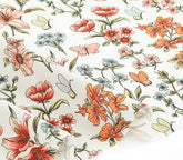 韓国製のボタニカルフラワーの花柄生地(半ヤード単位)