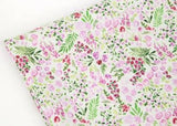 Flowers Floral Patterned Fabric made in Korea by the Half Yard