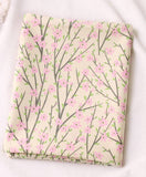 韓国製 桜の花柄生地 半ヤード