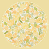 Rose Floral patterned Fabric, Flowers Fabric made in Korea by the Half Yard