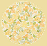 バラの花柄生地、韓国製花柄生地(半ヤード単位)