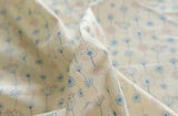 Dandelion Flower Floral Patterned Fabric, Cute, sewing, Quilt made in Korea Half Yard