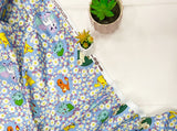 Pocket Monster, Pokemon, Pikachu, Eevee, Charmander, Snorlax, Ponyta Fabric made in Korea by the Half Yard