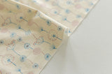 Dandelion Flower Floral Patterned Fabric, Cute, sewing, Quilt made in Korea Half Yard