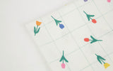 Cute Tulip Flower Patterned Fabric, Cute, sewing, Quilt made in Korea Half Yard