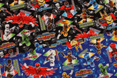 Doubutsu Sentai Zyuohger Animal Squadron Zyuohger Oxford Fabric made in Japan by the Half Yard
