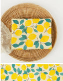 Lemon Fruits patterned OEKO-TEX® Fabric made in Korea by the Half Yard