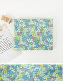 Wild Flower patterned OEKO-TEX® Fabric, Floral Fabric made in Korea by the Half Yard