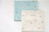 Cute Animal Cat & Duck Patterned Fabric made in Korea by Half Yard Digital Textile Printing