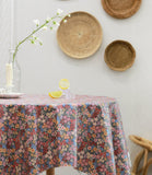 Laminated TPU Waterproof Cotton Fabric Romantic Garden printed Fabric made in Korea by the Yard