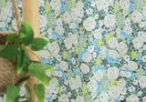 Laminated TPU Waterproof Cotton Fabric Rose Flower Floral printed Fabric made in Korea by the Yard