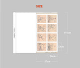 Korea Traditional Painting Shin Saimdang Fabric made in Korea by the Panel 57 X 115cm 22.4" X 45.2"