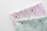 Swan Lake patterned Fabric made in Korea by the Half Yard